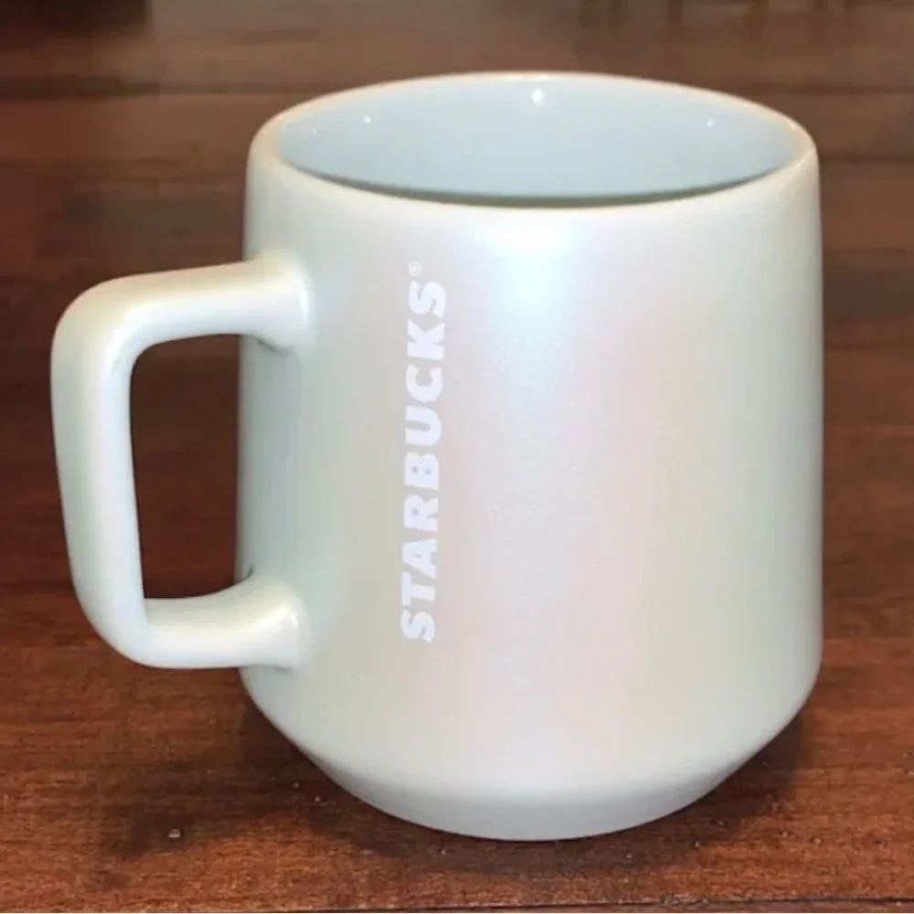 Starbucks Shimmer Mint Green 12 Oz Ceramic Mug 2021